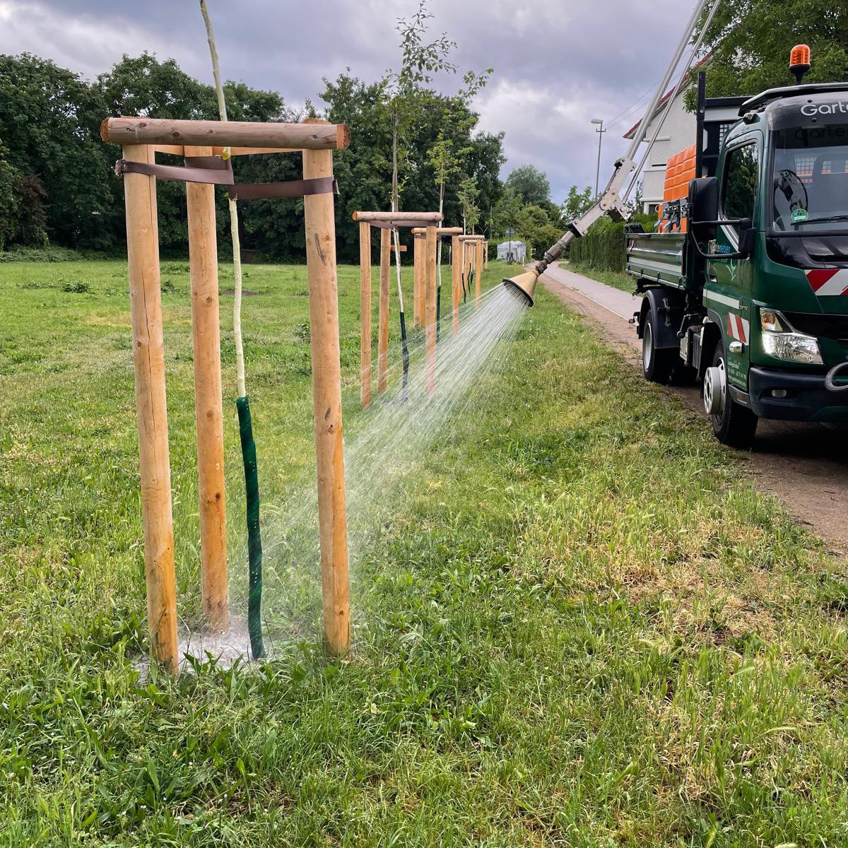 Bewässerungsfahrzeug